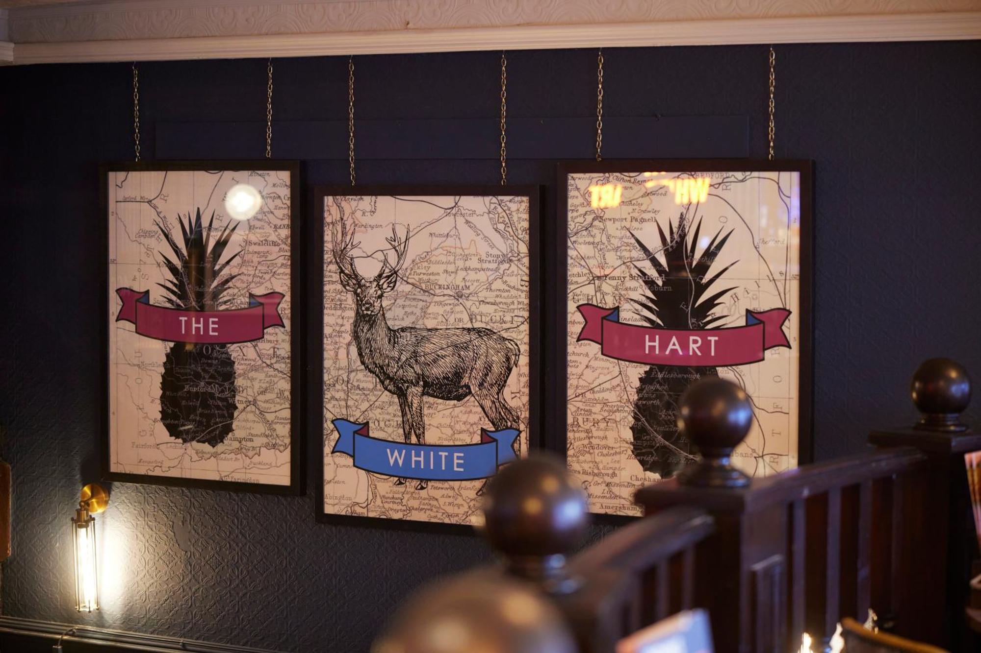 The White Hart Inn By Greene King Inns บักกิงแฮม ภายนอก รูปภาพ
